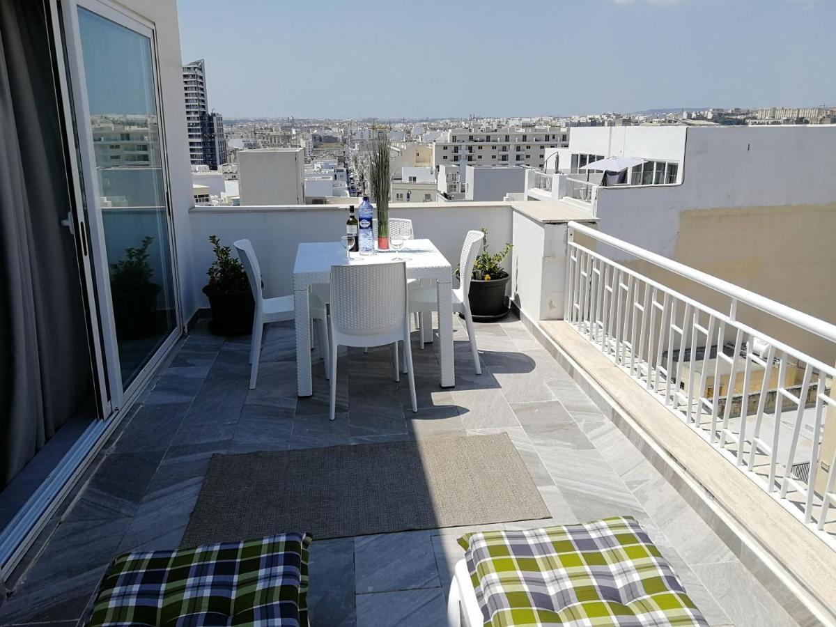 Wonderful Apartments With Shared Jacuzzi And Panorama Rooftop Gzira Eksteriør bilde